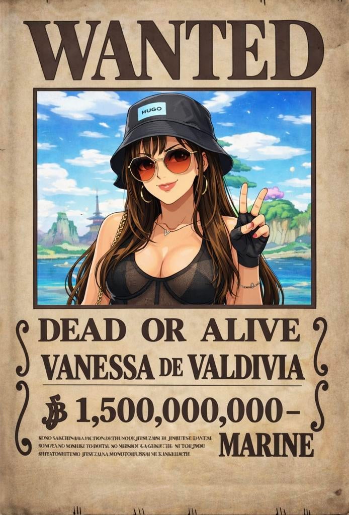Affiche one piece personnalisée, Livres, Enlèvement ou Envoi, Comme neuf