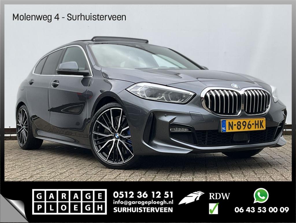 BMW 120 1-serie 120i M-Sport Automaat Pano.dak Leer Stoel/St, Automaat, 1 Reeks, Adaptive Cruise Control, Bedrijf
