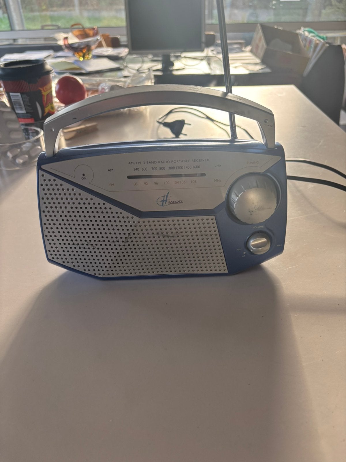 Draagbare radio Harzel HRP 133 – AM/FM – werkend, Ophalen, Gebruikt, Radio