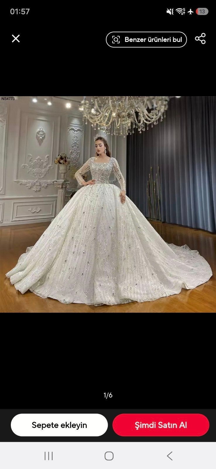 Nieuwe prinsessen trouwjurk – €800, Kleding | Dames, Trouwkleding en Trouwaccessoires, Ophalen of Verzenden, Trouwjurk