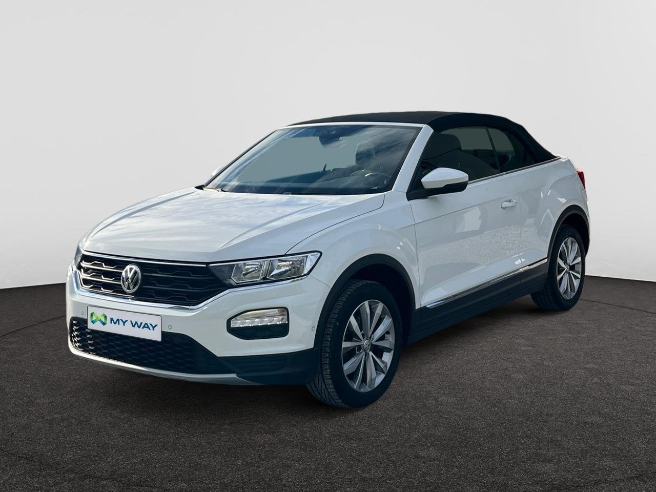 Volkswagen T-Roc Cabriolet 1.5 TSI ACT Style OPF, Auto's, Parkeercamera, Cabriolet, Wit, 146 g/km