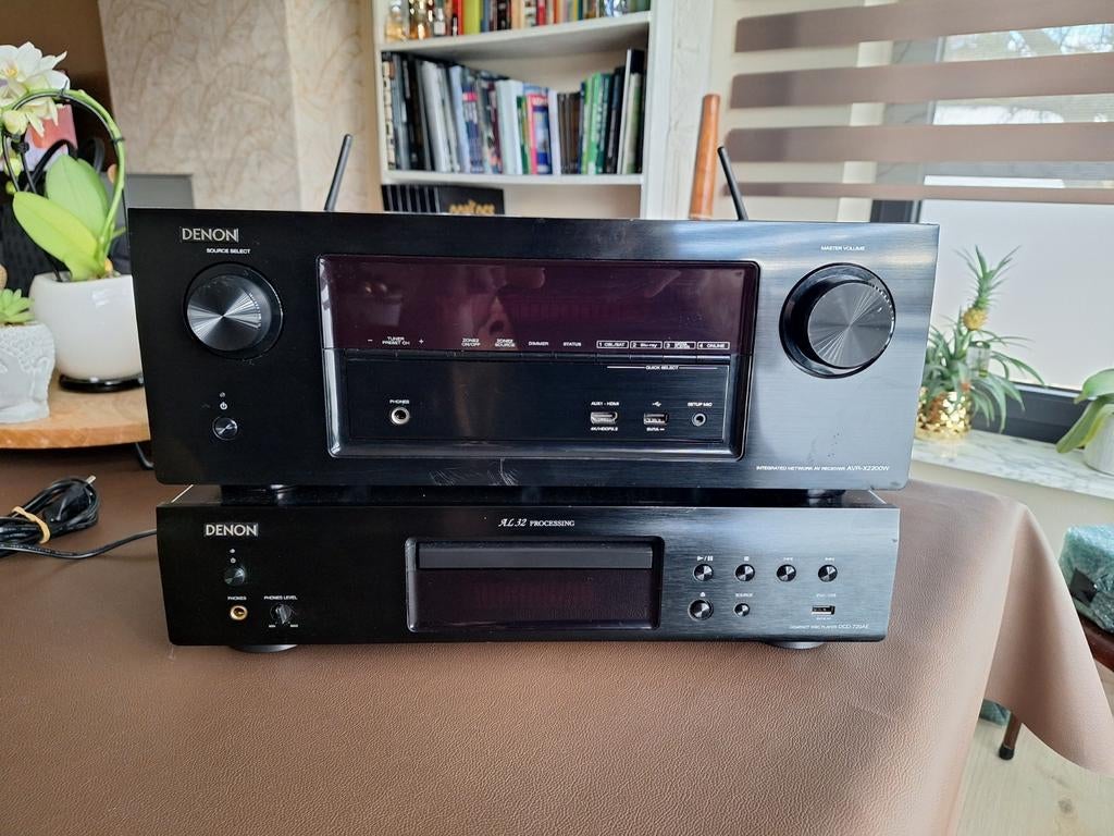 Denon versterker/tuner Denon cd player, Ophalen of Verzenden, Denon