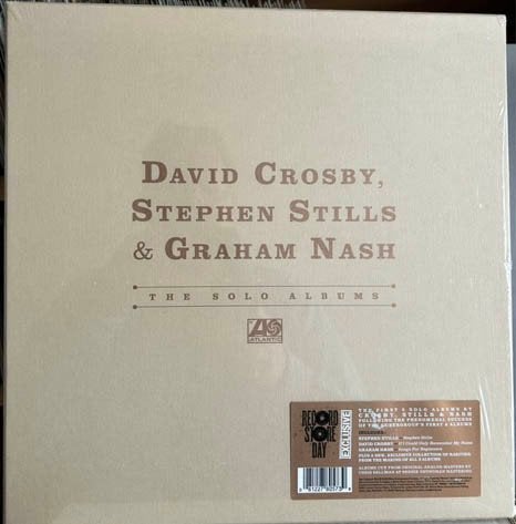 CROSBY, STILLS & NASH - SOLO ALBUMS 4LP BOX, CD & DVD, Vinyles | Rock, 12 pouces, Enlèvement ou Envoi, Neuf, dans son emballage