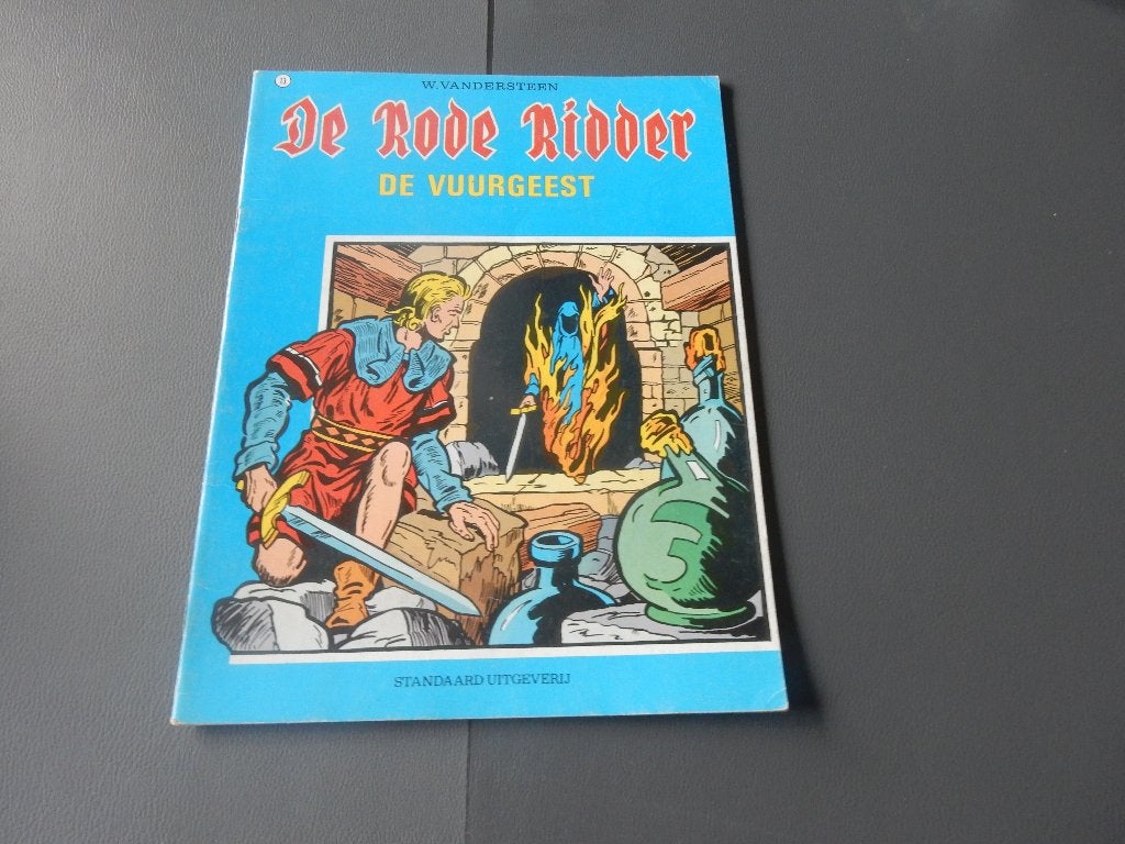 nr.217 - De rode ridder: de vuurgeest (nr 13), Une BD, Enlèvement ou Envoi, Utilisé