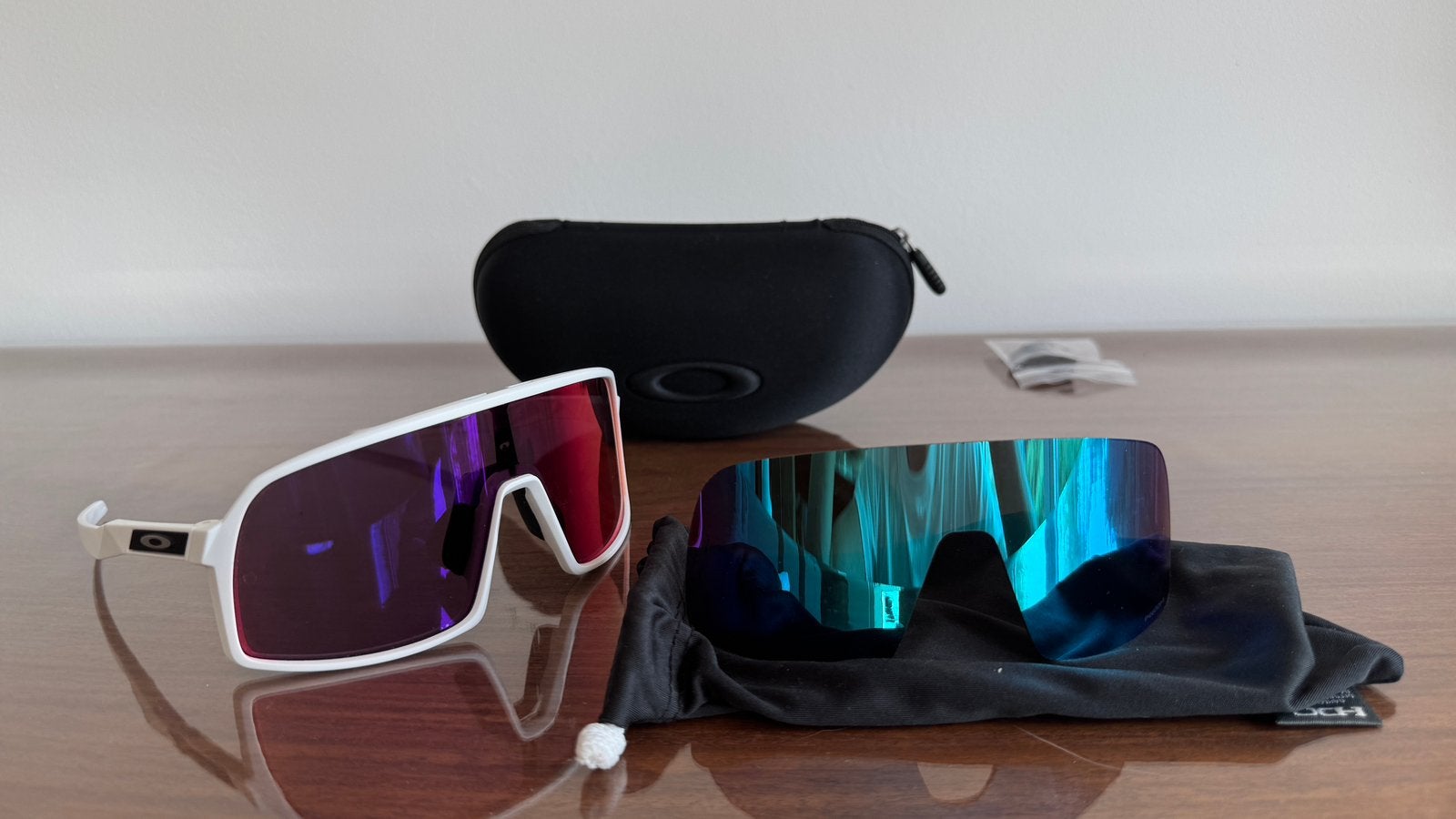Oakley Sutro S wit met extra prizm lens, Ophalen of Verzenden, Zo goed als nieuw, S