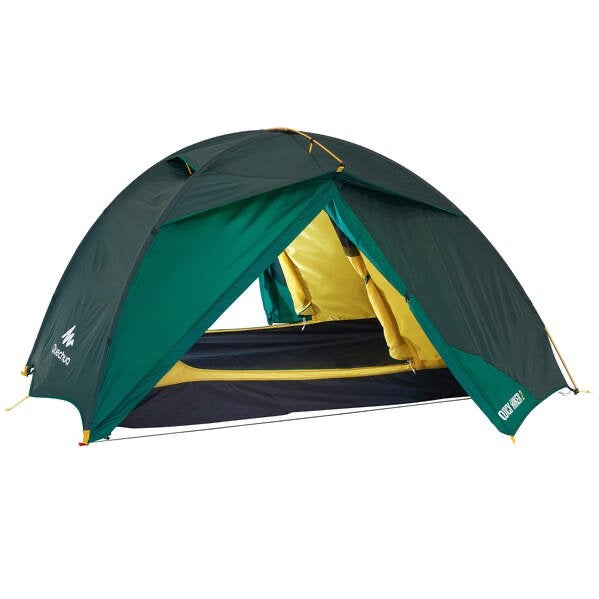 Tent Quick hiker 2 decathlon, Caravans en Kamperen, Ophalen, Zo goed als nieuw, Tot en met 2