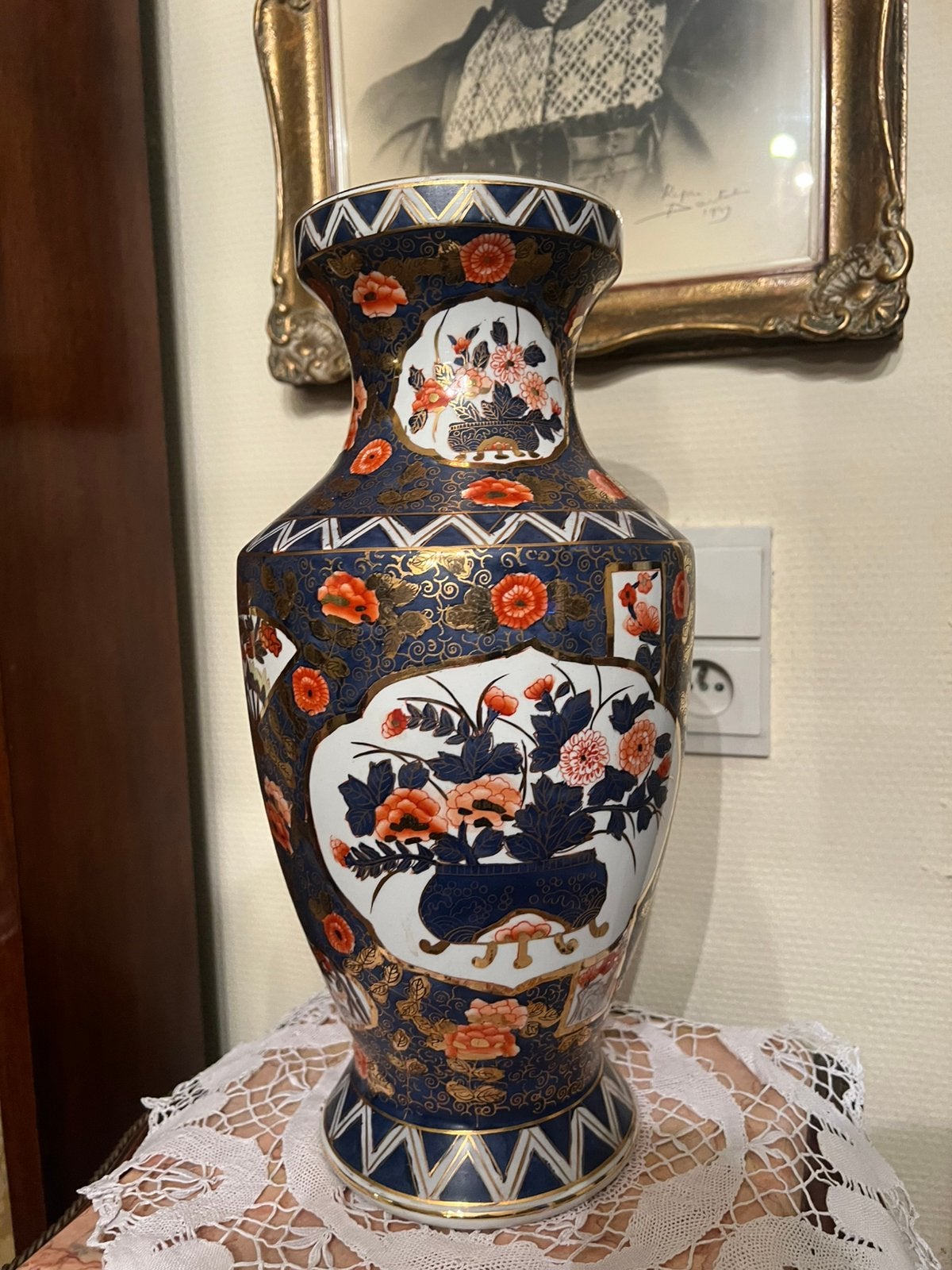 Prachtige Chinese vaas, Ophalen