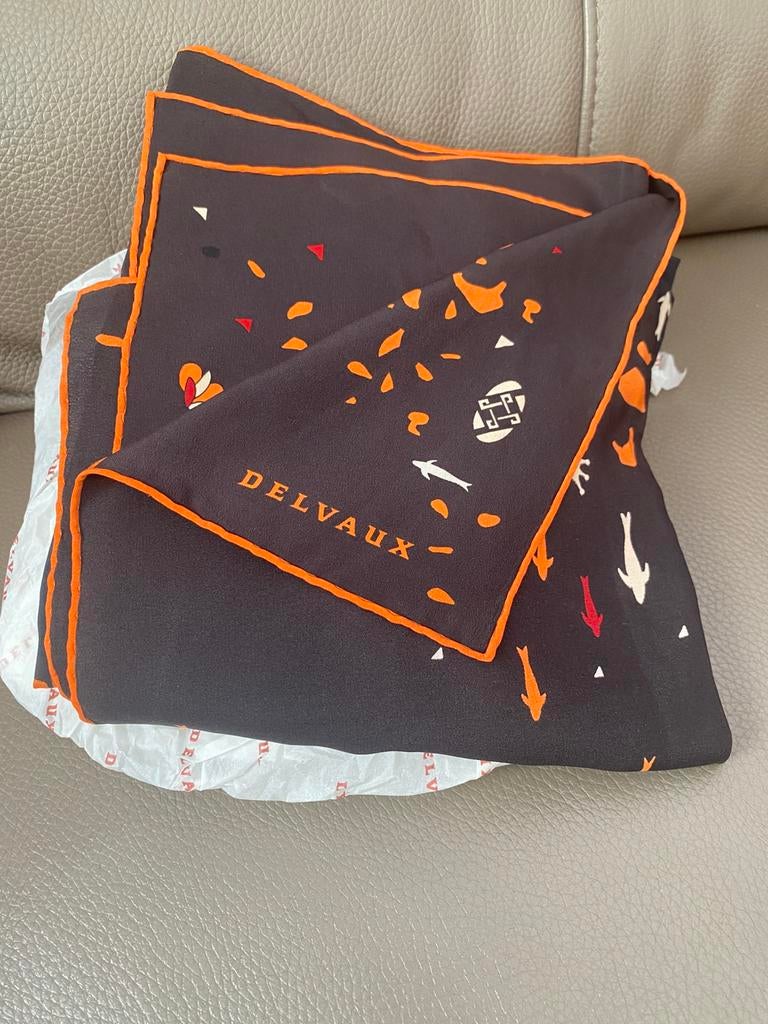 Foulard Delvaux, Ophalen of Verzenden, Zo goed als nieuw