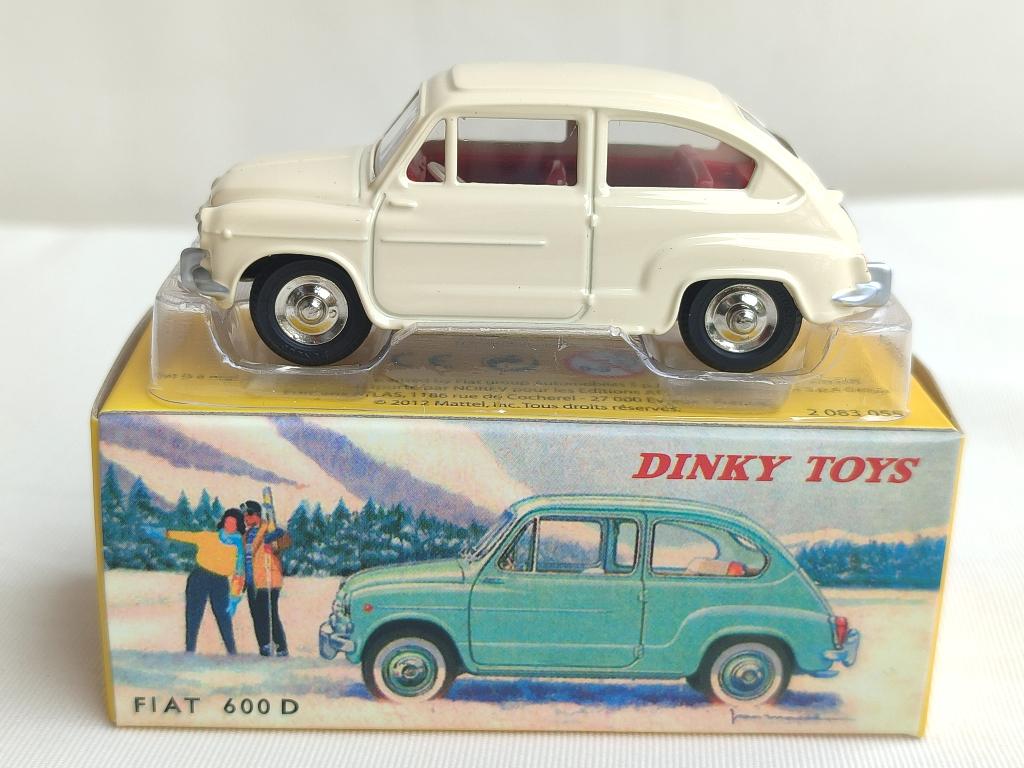 Dinky Atlas _ FIAT 600 D _ ref. 520, Hobby & Loisirs créatifs, Enlèvement ou Envoi, Comme neuf, Voiture, Dinky Toys