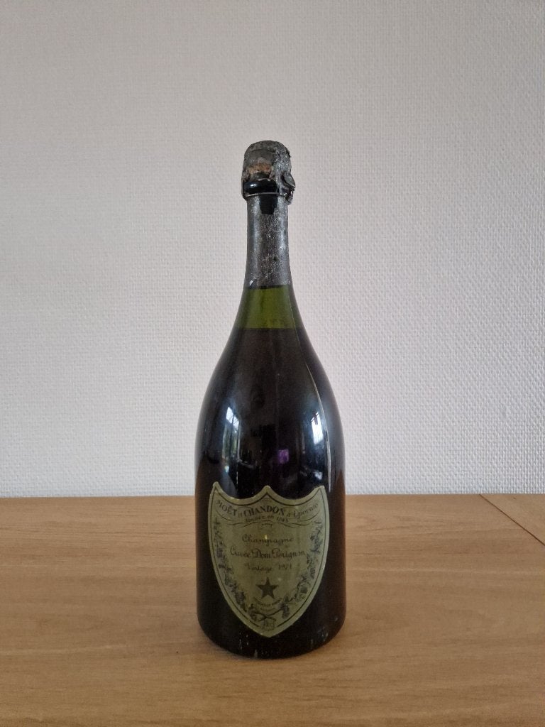 Champagne DOM PERIGNON - 1971 - 75 cl, Verzamelen, Wijnen, Frankrijk, Nieuw, Ophalen of Verzenden, Champagne