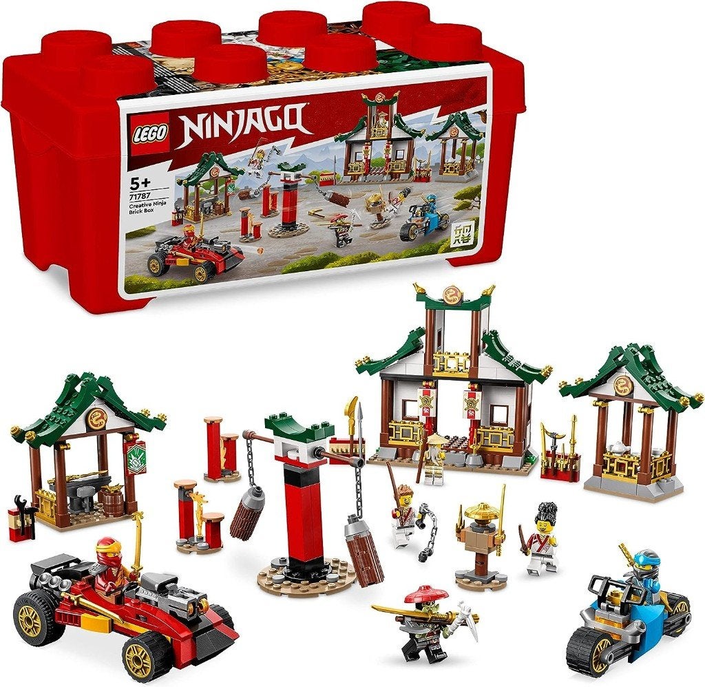 Neuf - Lego - La boîte de briques créatives ninja (71787), Envoi, Complet, Lego, Ninjago