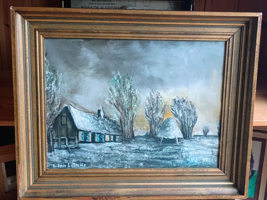 Schilderij van loocke, Antiek en Kunst, Ophalen