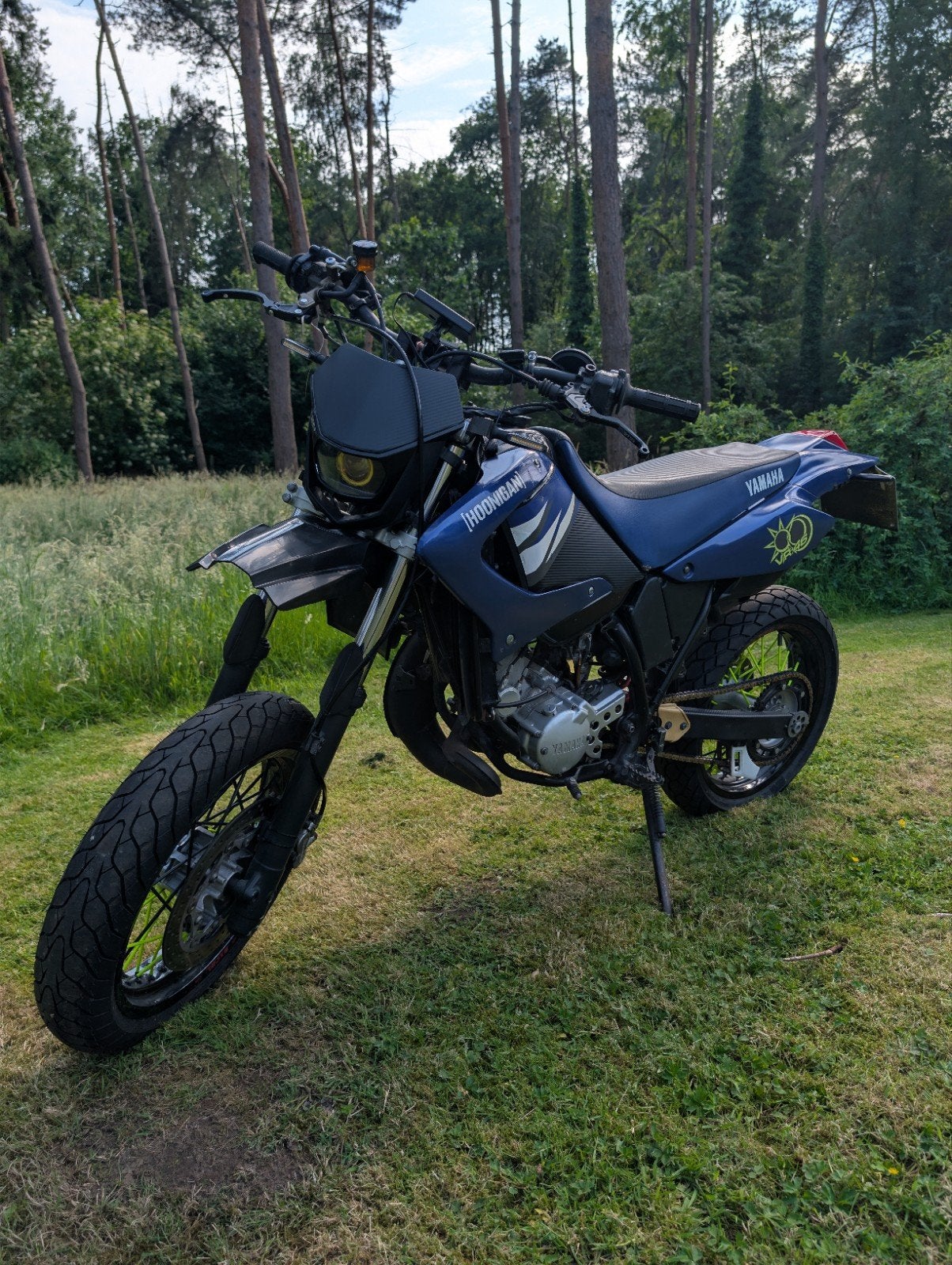 Yamaha DT125X, Enlèvement
