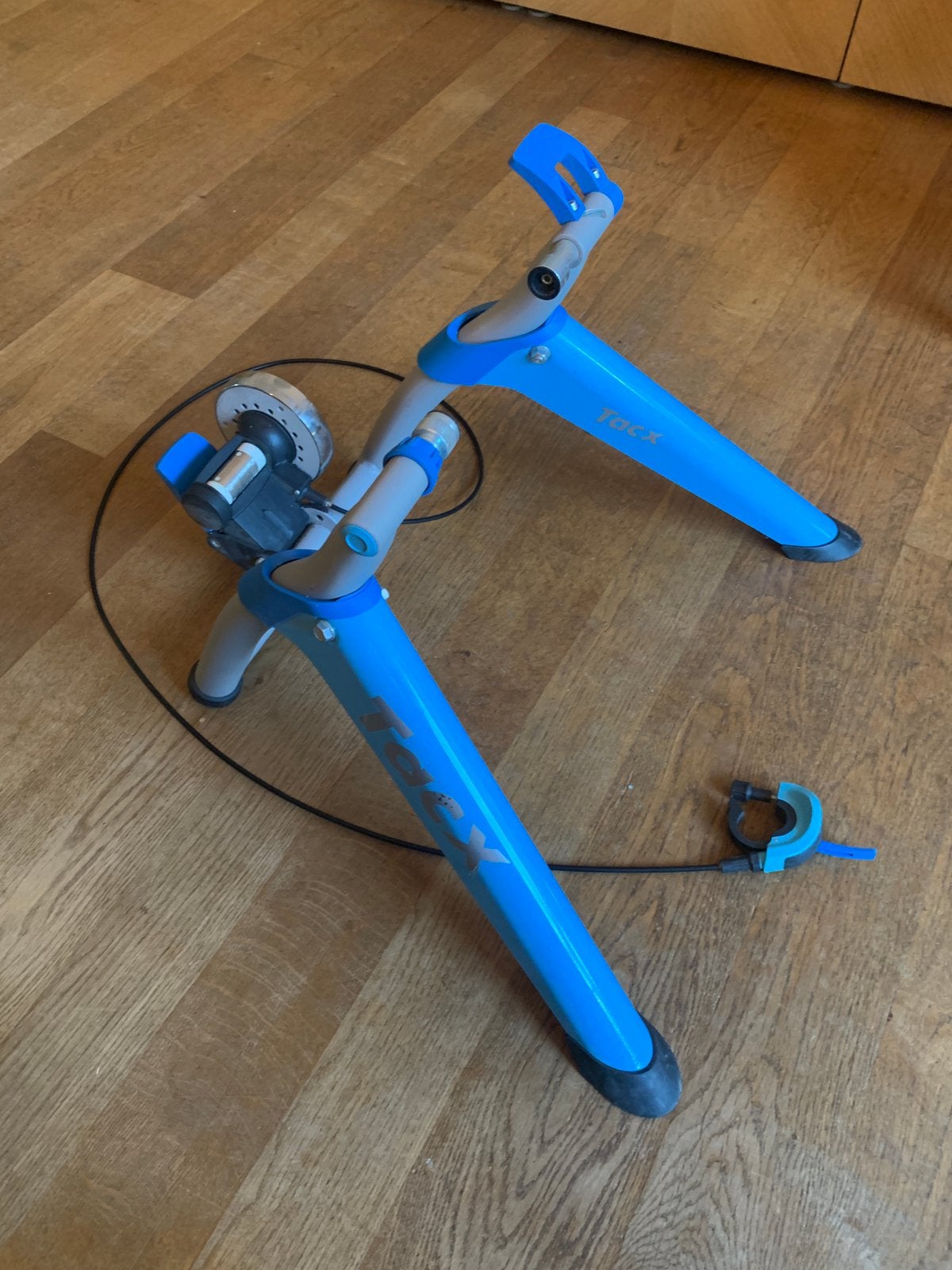 Tacx Blue Matic T2650 fietstrainer – met stuurbediening, Ophalen, Zo goed als nieuw