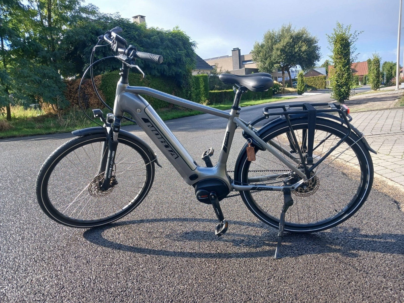 E-bike Norta B3050 Heren (Nieuwstaat/Bosch/Riem), Enlèvement, Neuf, 50 km par batterie ou plus