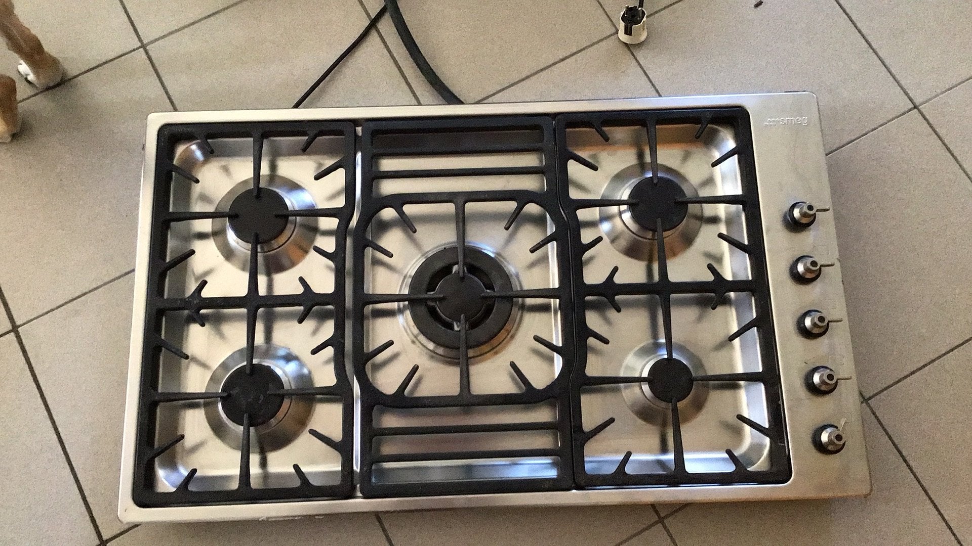 Gasvuur Smeg, Ophalen, Zo goed als nieuw, Inbouw
