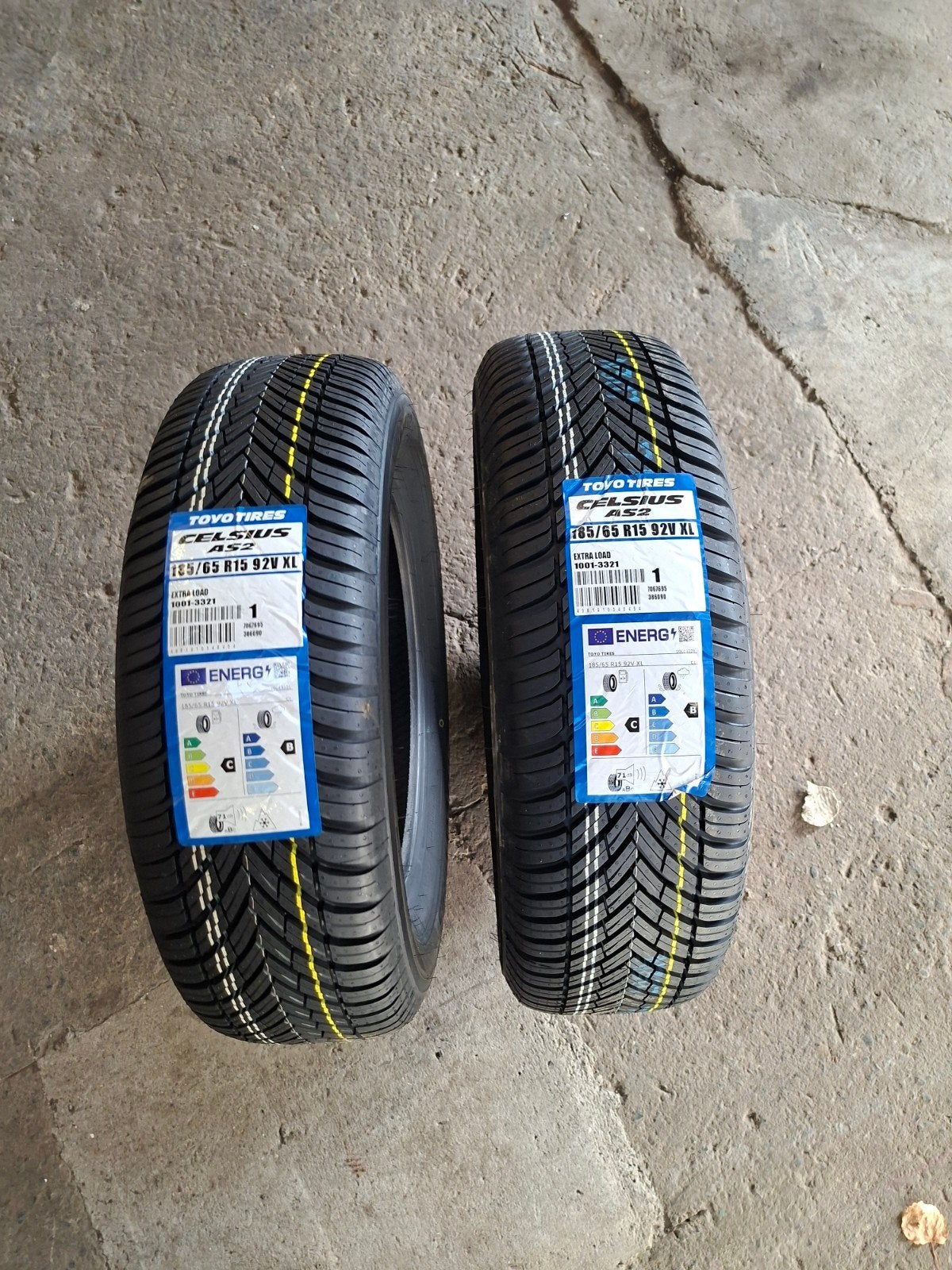 pneus 4 saisons toyo, Enlèvement