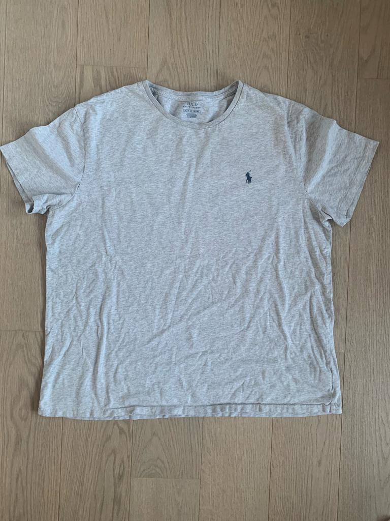 T-shirt grijs polo ralph lauren maat XL, Ophalen of Verzenden, Gedragen, Maat 56/58 (XL), Grijs