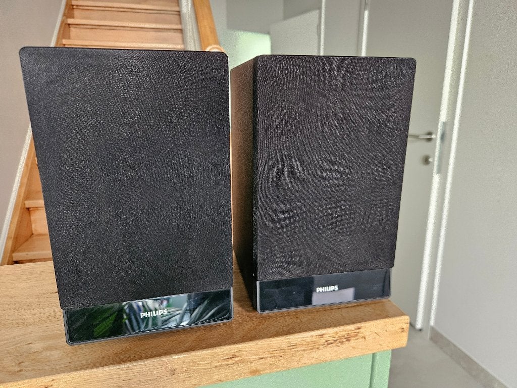 Philips MCM302 speakers, Enceinte d'étagère, Philips, Moins de 60 watts, Enlèvement