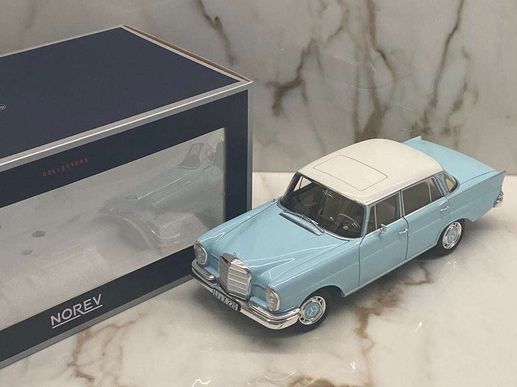 Norev Mercedes-Benz 220 S, Ophalen of Verzenden, Zo goed als nieuw, Norev
