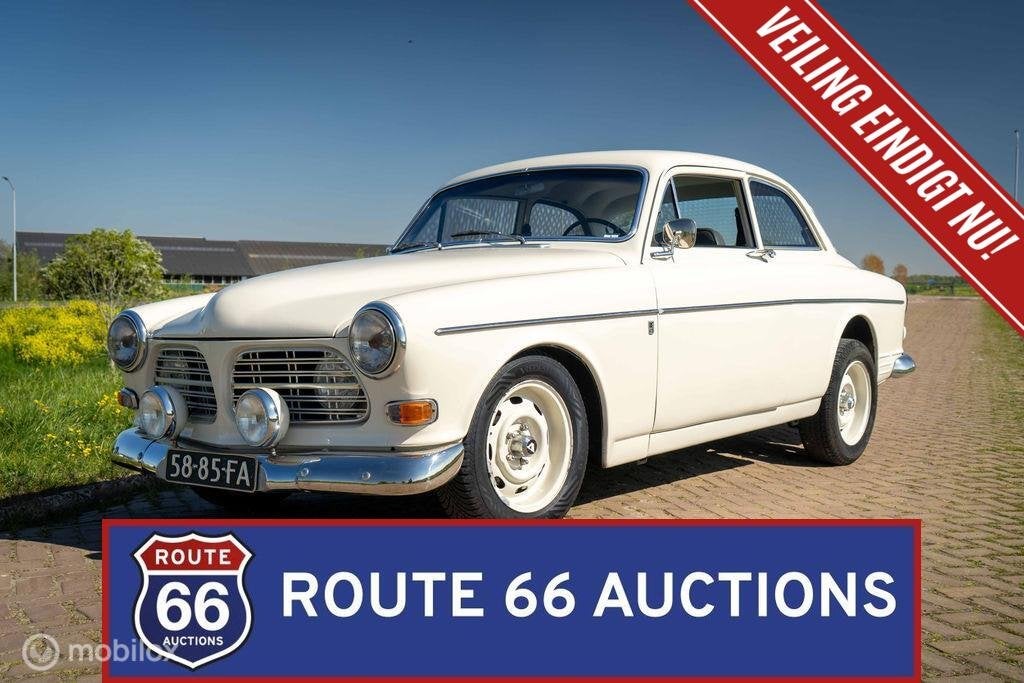 Volvo Amazon | 1968 | Route 66 Auctions, Zwart, Bedrijf, Handgeschakeld, Overige carrosserie
