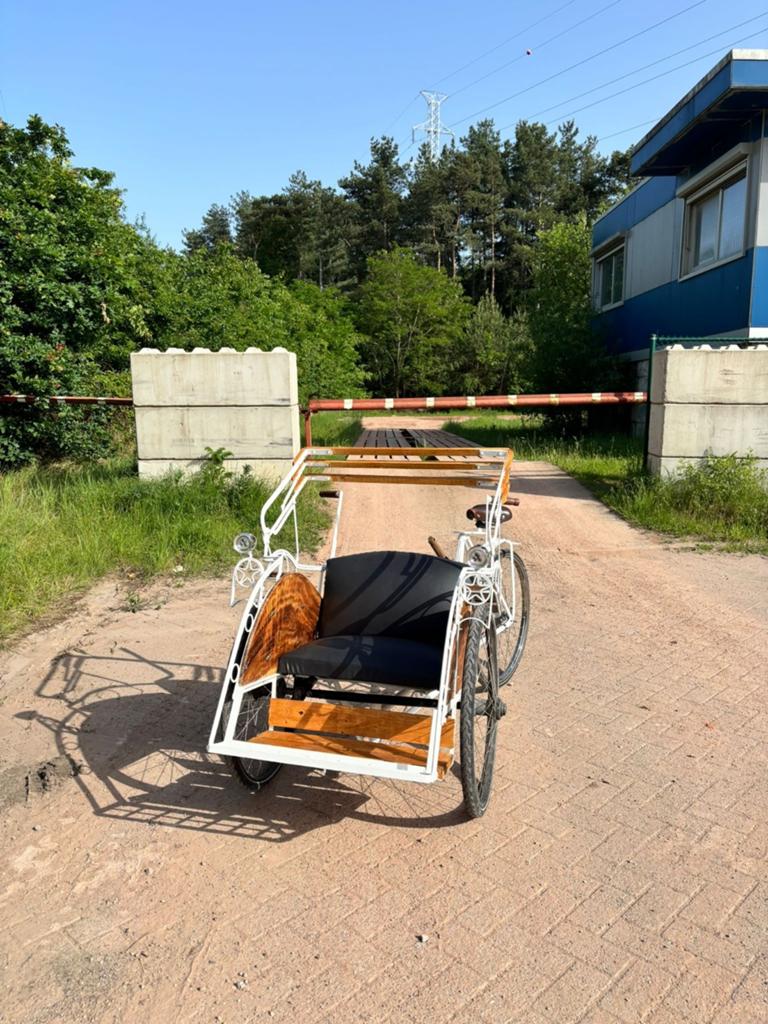 Riksja, Ophalen