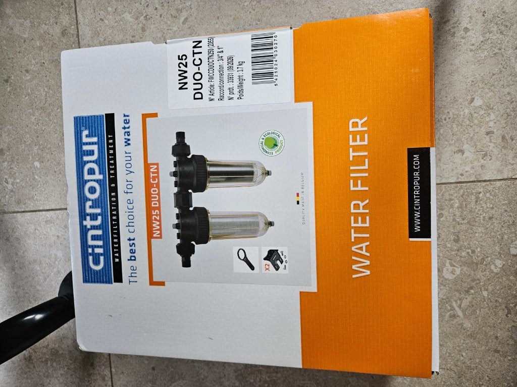 Cintropur NW25 DOU-CTN 3/4 en 4/4, Bricolage & Construction, Sanitaire, Enlèvement ou Envoi, Neuf