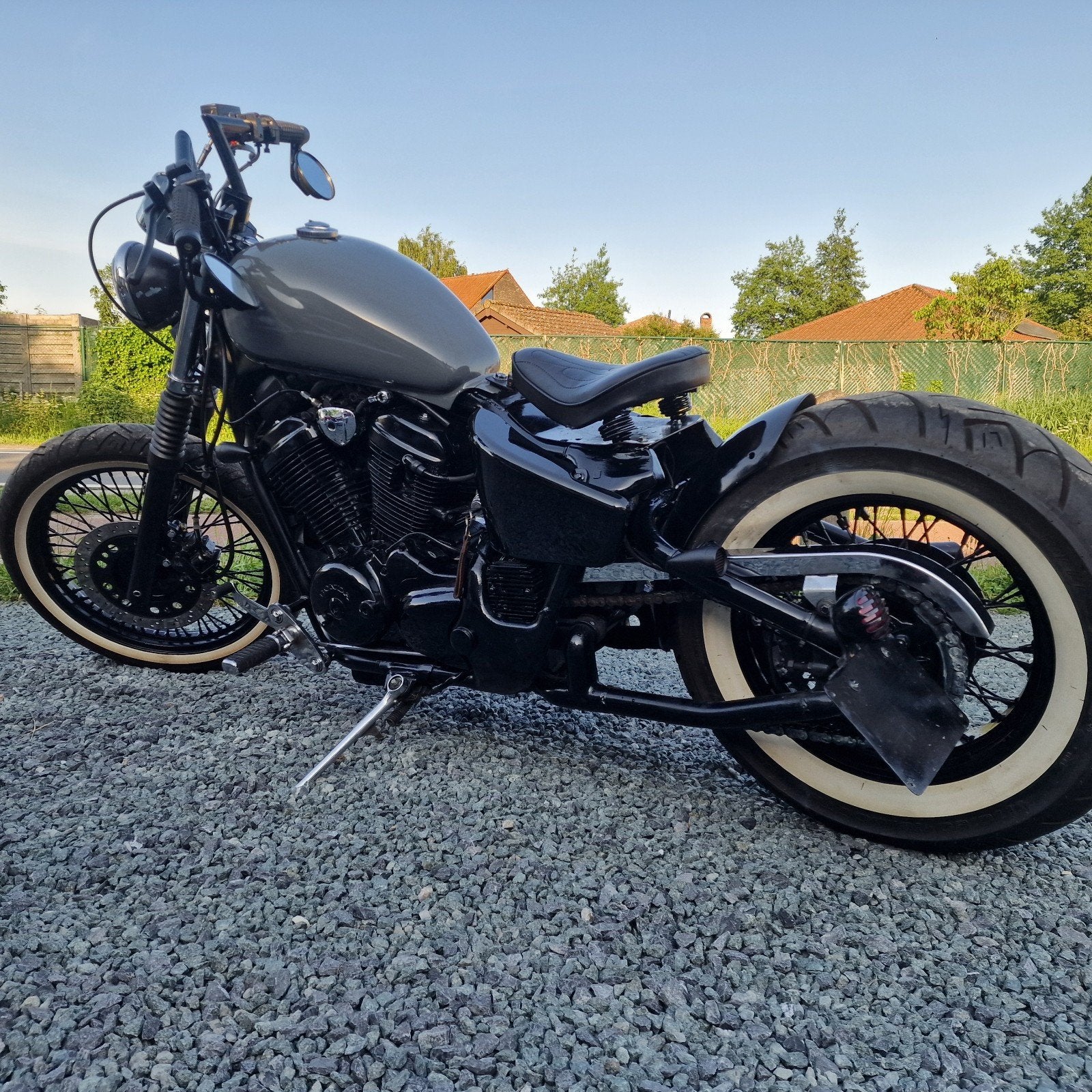 Honda shadow vt600 custom bobber, Motoren, Motoren | Honda, Particulier, Ophalen of Verzenden