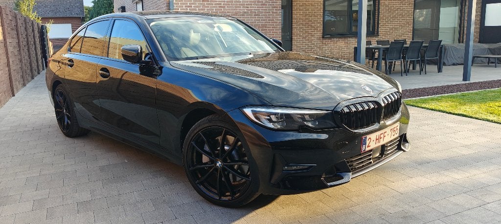 BMW 330e, Auto's, BMW, Automaat, Achterwielaandrijving, 4 cilinders, Leder en Stof
