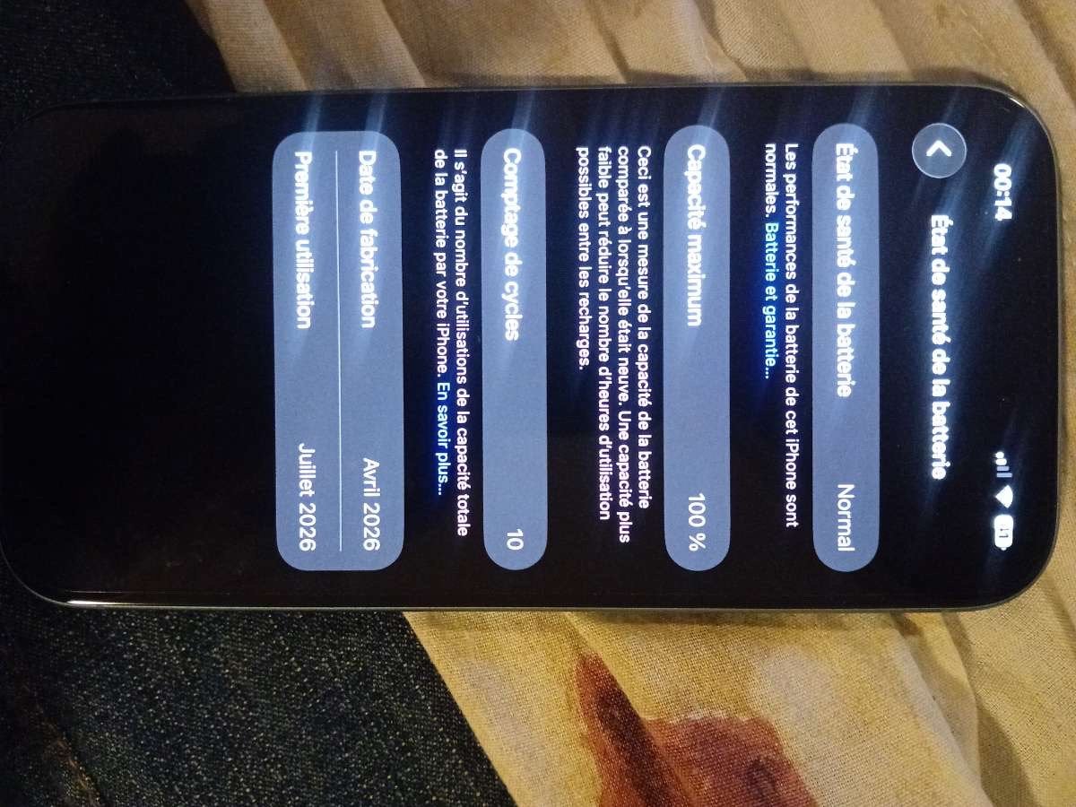 Iphone 16 vert, Enlèvement, Comme neuf, Vert, IPhone 16