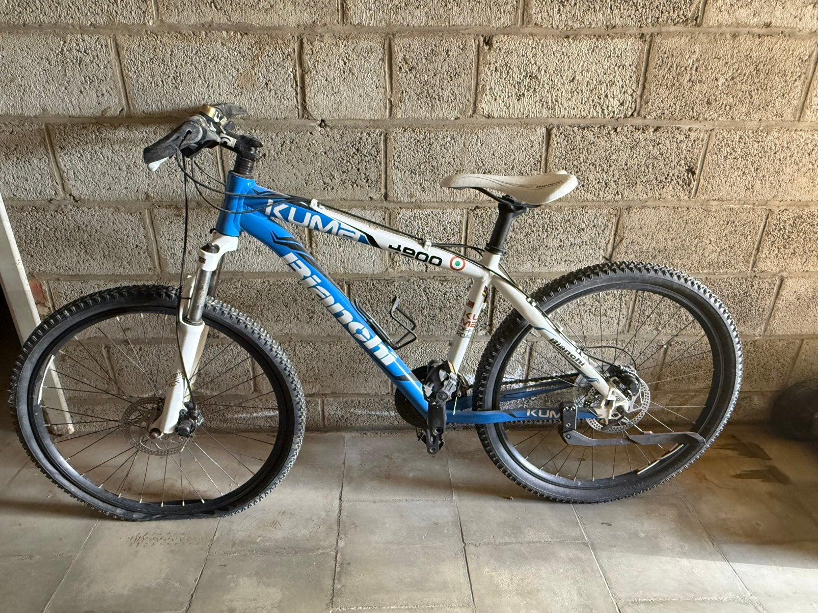 Bianchi Kuma 4800 MTB maat s/m, Gebruikt, Heren, 45 tot 49 cm, Schijfrem