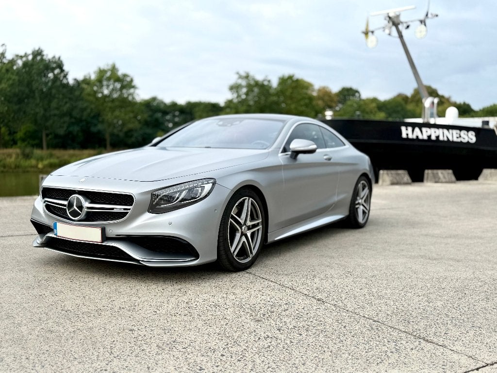 MERCEDES S63 AMG Coupe - EDITION 1 - FULL OPTION, Autos, Cuir, Argent ou Gris, Achat, Entretenue par le concessionnaire