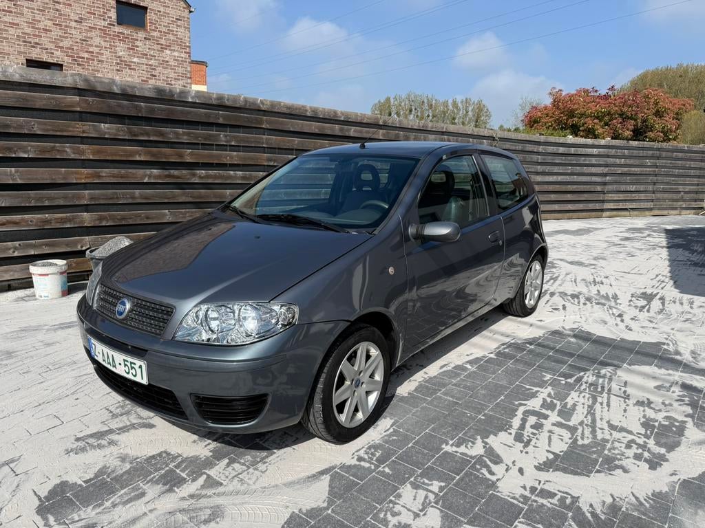 Fiat punto 1.2 essence (100000km), Argent ou Gris, Achat, Entreprise, Boîte manuelle