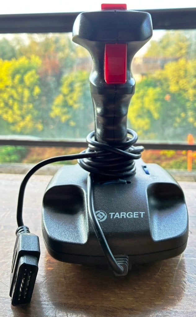 ️ Joystick rétro Target pour PC – Connecteur 15 broches, Computers en Software, Ophalen, Gebruikt