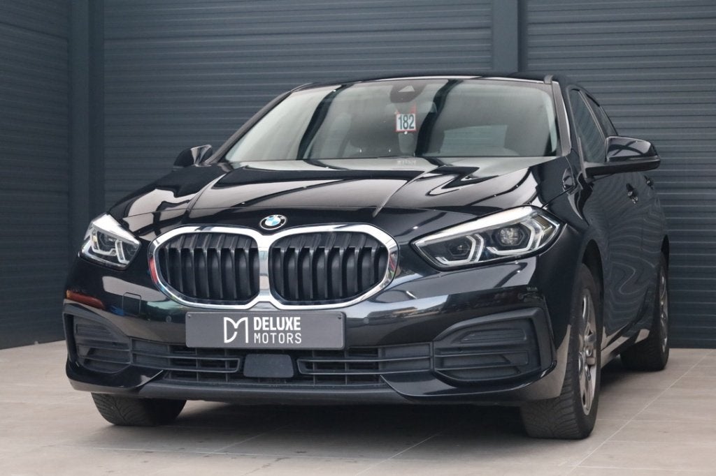 BMW 116 dA Navi Cruise Led Pdc Airco Garantie, Zwart, Bedrijf, 5 deurs, 3 cilinders