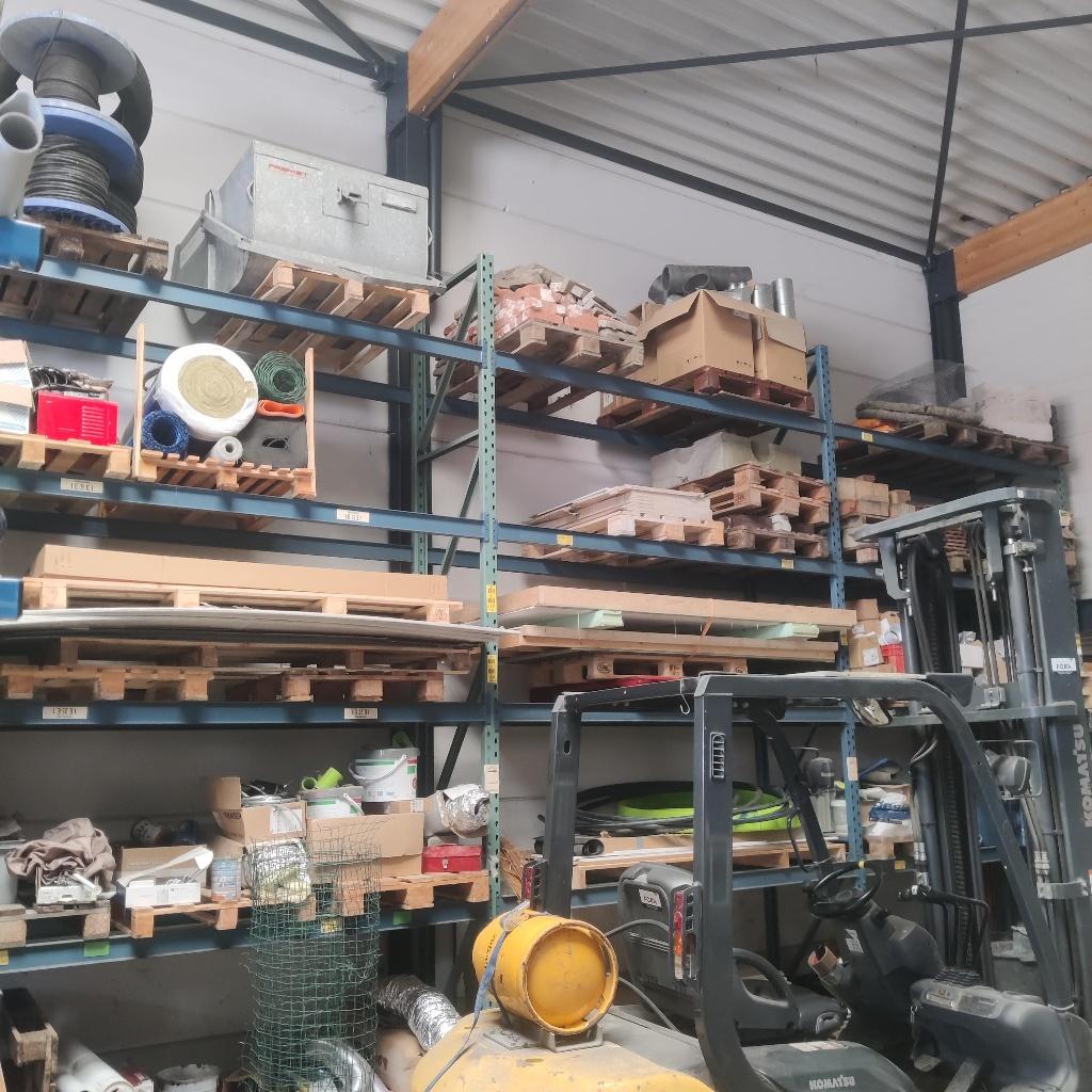 pallet rekken hoogte 4,7m breedte 0,56m x lengte 2,7m, Ophalen
