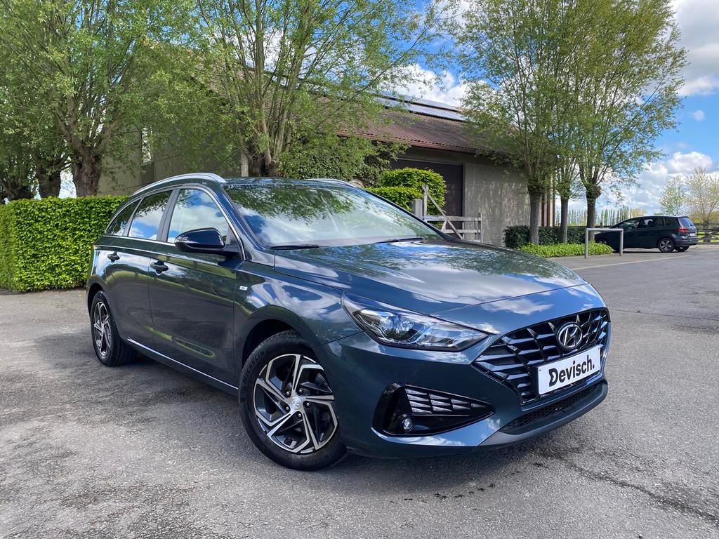 Hyundai i30 Wagon 1.5 T-GDi TECHNO MILD HYBRID 48V 160 M6, Auto's, Hyundai, Voorwielaandrijving, Stof, Gebruikt, 4 cilinders