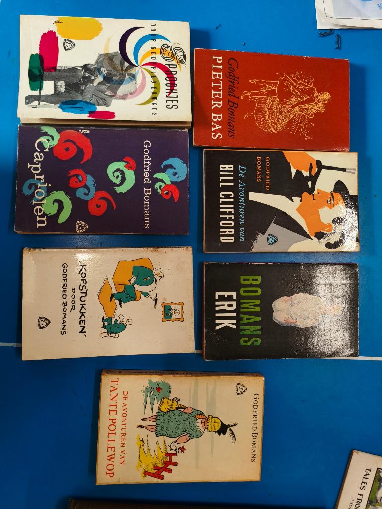 Lot boeken Godfried Bomans, Boeken, Ophalen, Gelezen, Toon Hermans , Godfried bomans, België