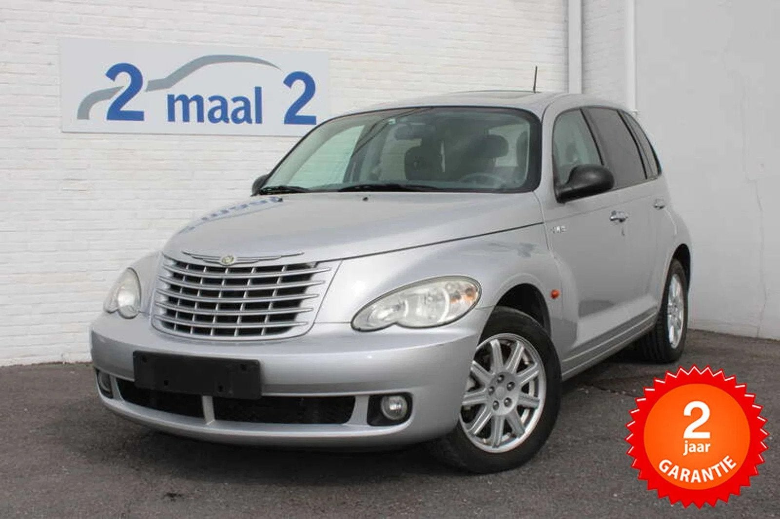 Chrysler PT Cruiser 1.6i Airco/Pano inclusief 2 JAAR garanti, Autos, Argent ou Gris, Entreprise, 180 g/km, 5 portes