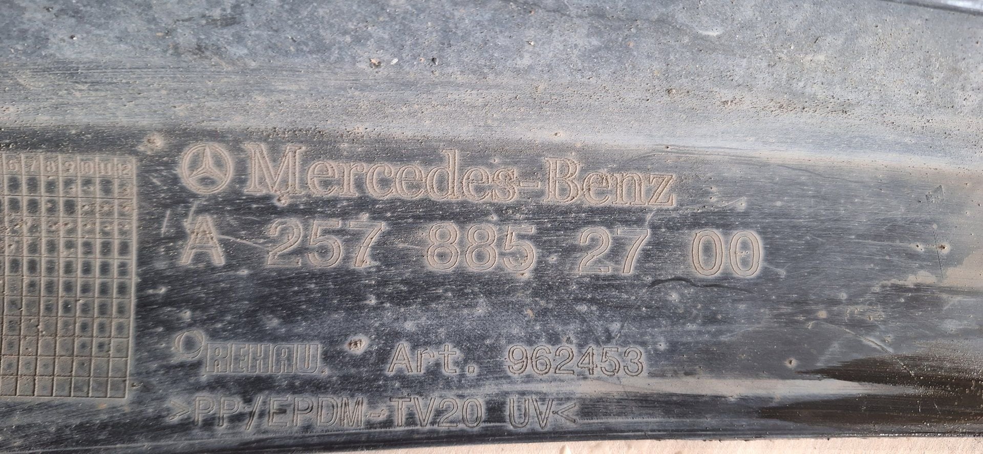Mercedes-Benz CLS-Klasse achterbumper, Gebruikt, -, Ophalen of Verzenden, Achter