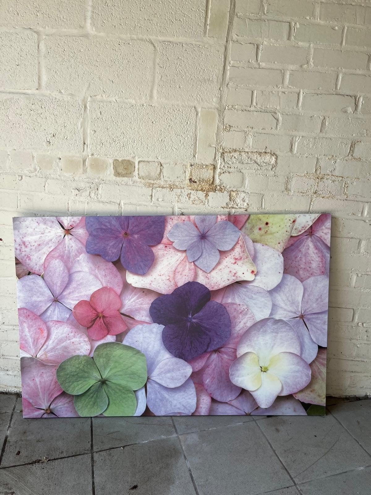 poster bloemen, Enlèvement