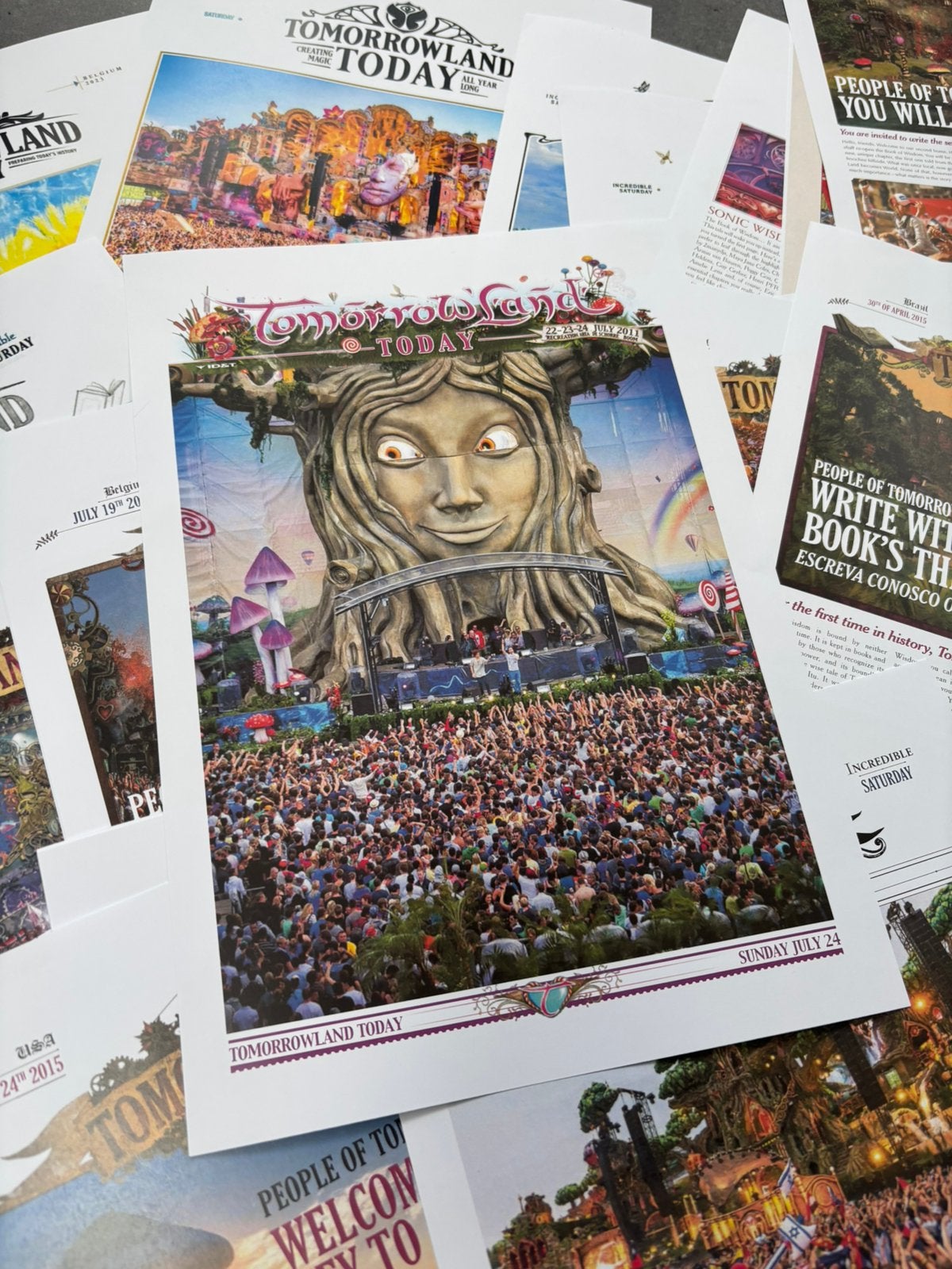 Officieel ticket voor Tomorrowland Journal, Ophalen, Zo goed als nieuw