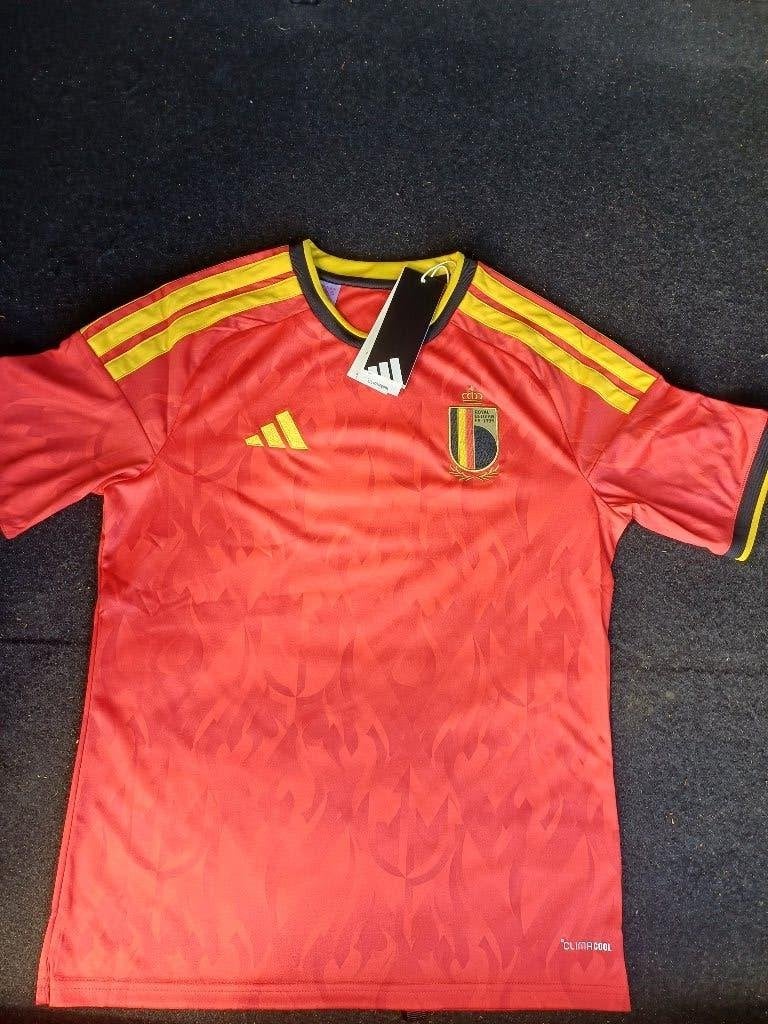 Maillot Diables Rouges Adidas 13-14 ans, Sport en Fitness, Voetbal, Nieuw, Shirt, Maat XS of kleiner, Ophalen