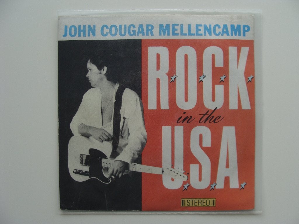 John Cougar Mellencamp – R.O.C.K. In The U.S.A. (1986), Enlèvement ou Envoi, 7 pouces, Rock et Metal, Single