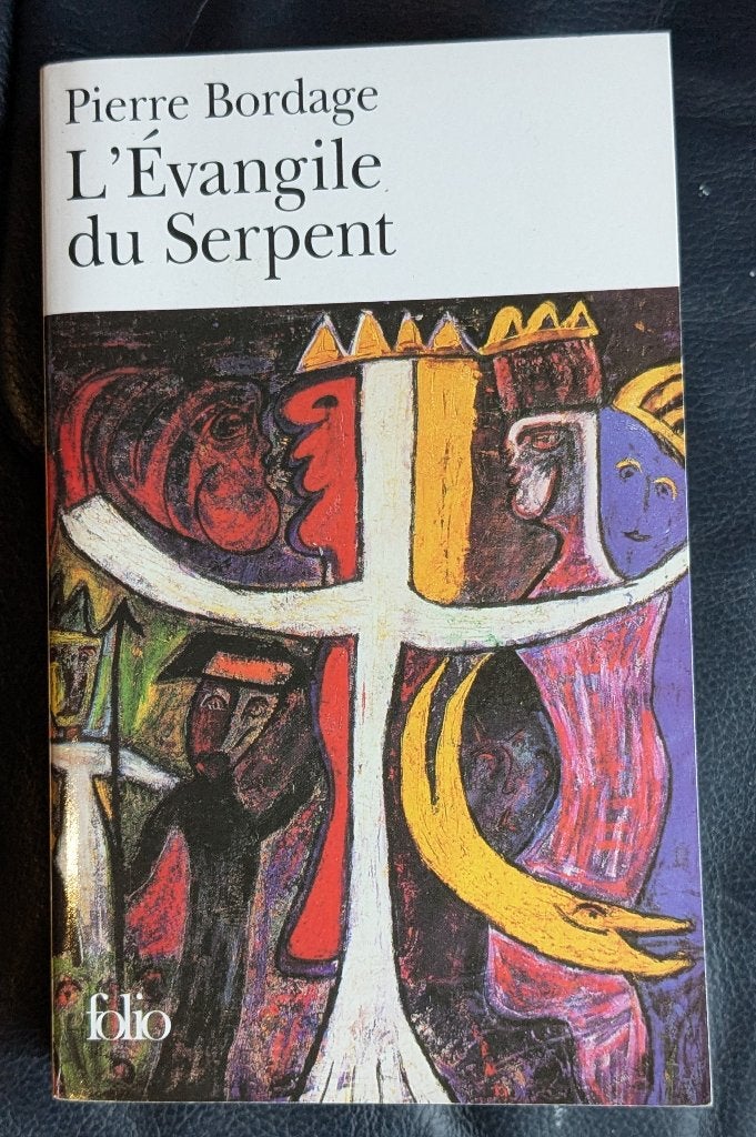 Pierre Bordage - L'évangile du serpent, Livres, Enlèvement ou Envoi, Comme neuf, Pierre Bordage, Belgique