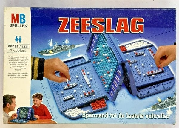 MB Zeeslag Bordspel Vintage Compleet 1996 gezelschapsspel, Hobby en Vrije tijd, Gezelschapsspellen | Bordspellen, Zo goed als nieuw