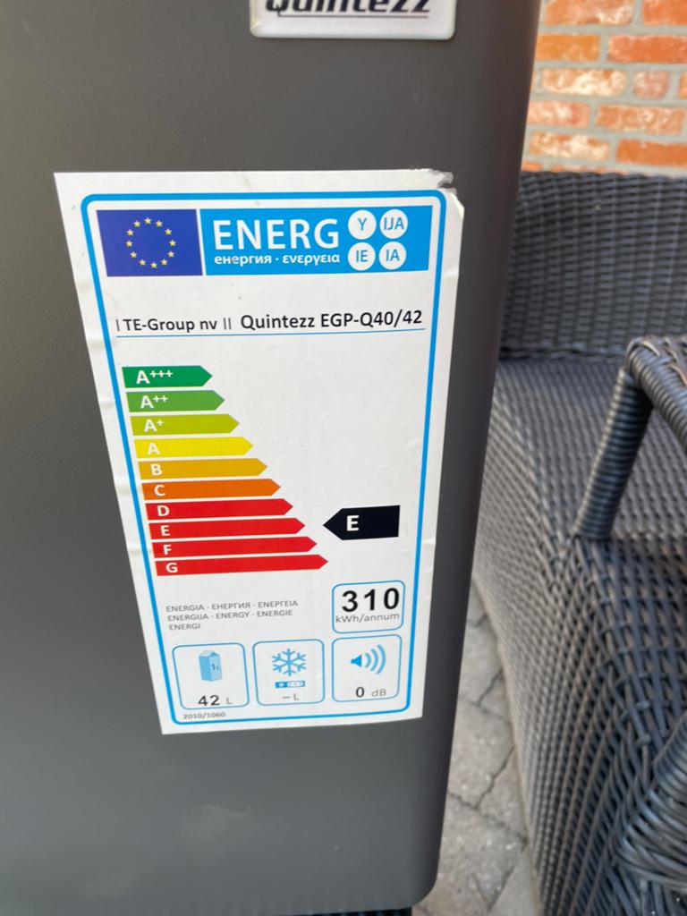 Quintezz egp q40/42 l 24V 230 V Gas, Caravans en Kamperen, Ophalen, Zo goed als nieuw