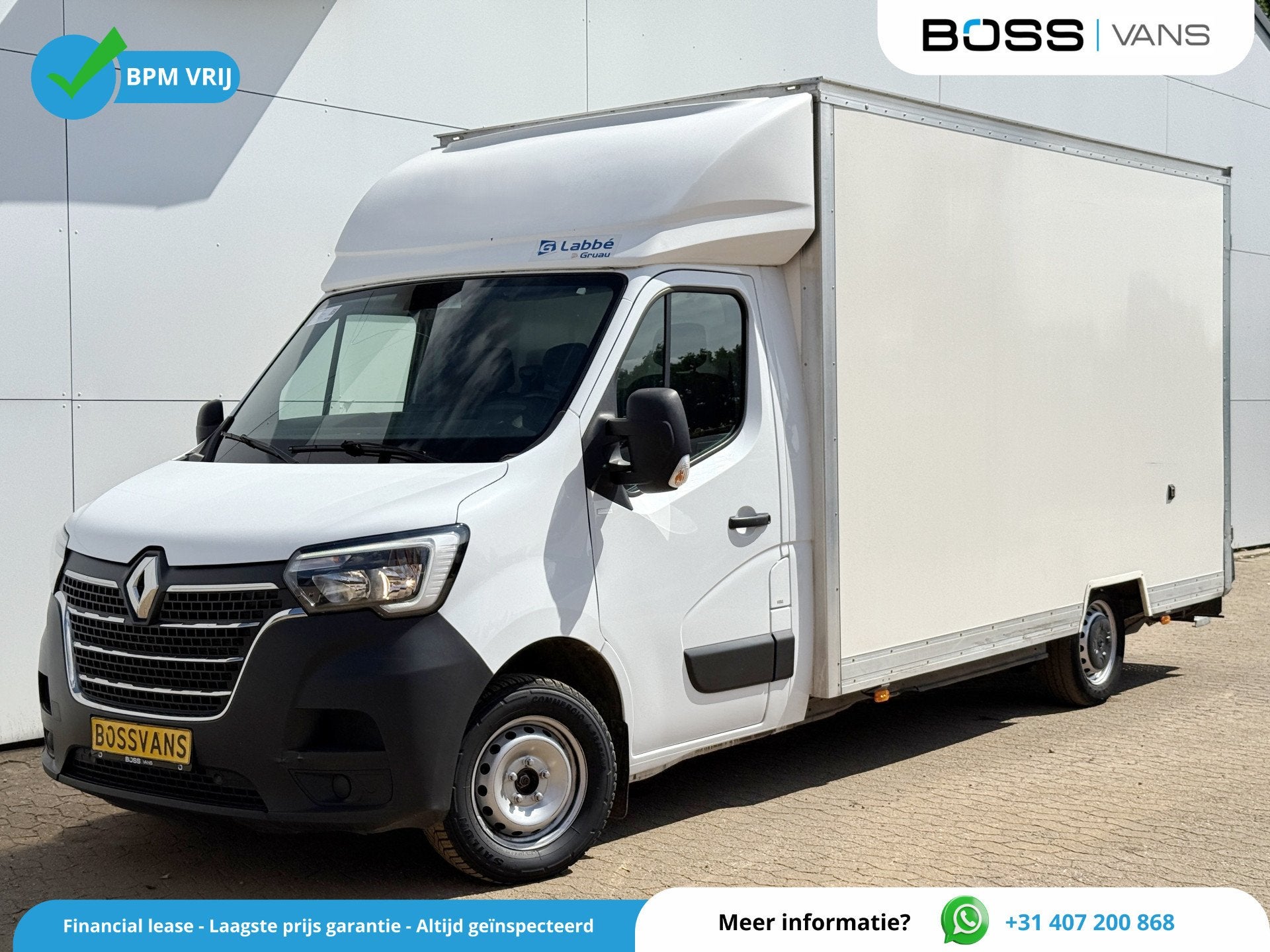 Renault Master Plancher T35 2.3 DCi 145pk Lowliner Bakwagen, 145 ch, Achat, 2100 kg, Entreprise