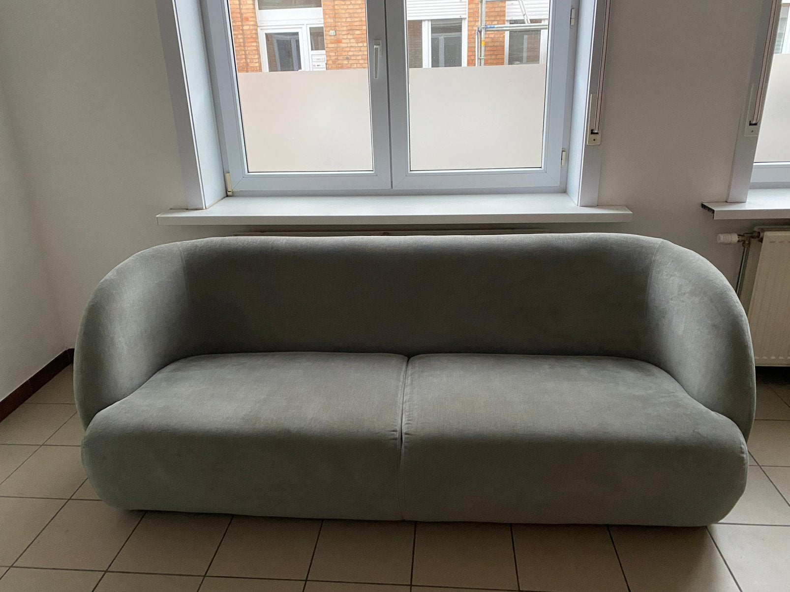 Zetel The Sofacompany, Huis en Inrichting, Slaapkamer | Slaapbanken, Ophalen, Gebruikt, Grijs