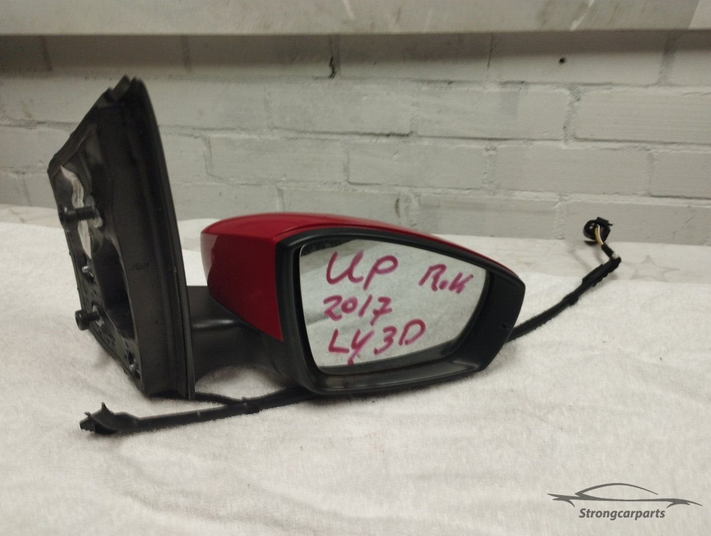 Buitenspiegel VW Up rechts elektrisch kleur LY3D 1S1857502BG, Seat, -, Utilisé, -